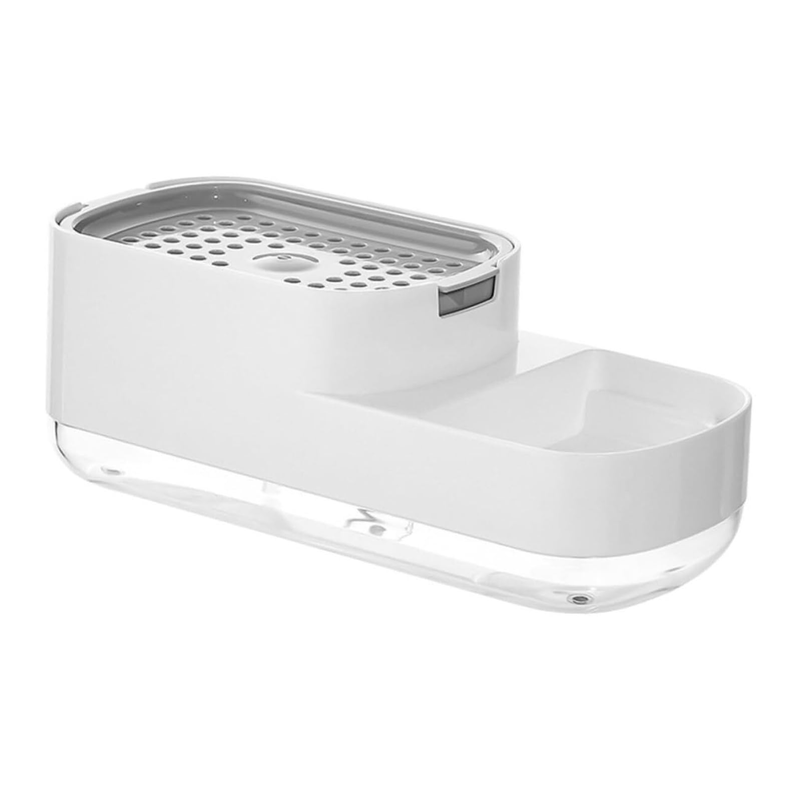 Porte-savon et distributeur de liquide anti-goutte facile à nettoyer