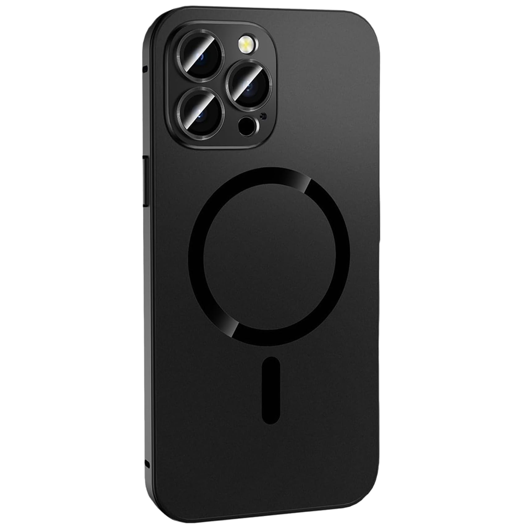 Coque de protection iPhone 16 Pro Max bumper noir magnétique - 8