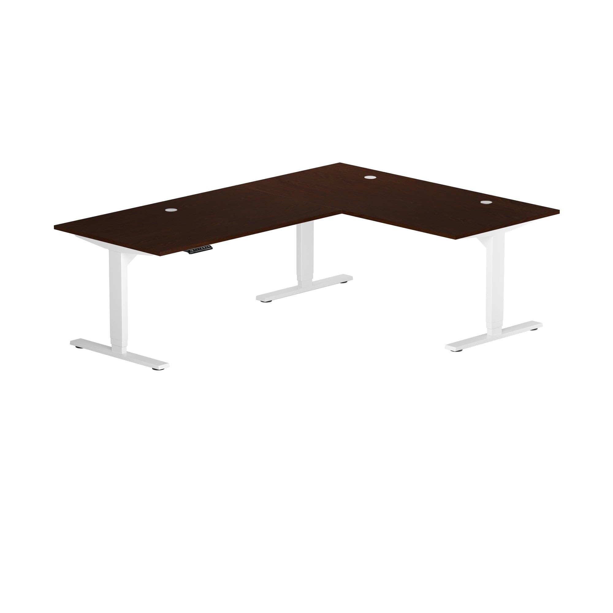 Amazon.com: Progressive Desk L Shaped Height Adjustable Standing Desk ...