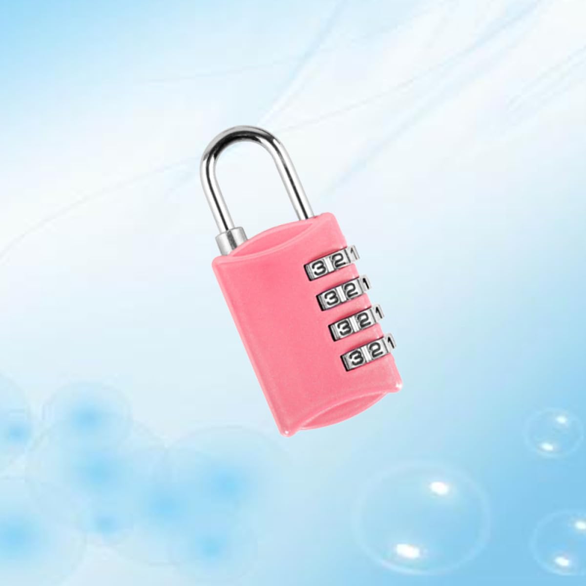 jojofuny Lucchetto Per Bagaglio Da Viaggio Con 4 Combinazioni 3 Pezzi Approvato - Password Antifurto Per Valigia Bagaglio Borsa Codice Di Combinazione
