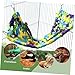 Hemoton Reptile Hammock for Lizards and Bearded Dragons Space Saving Bed for Cozy Resting Durable Hanging Design Multi Purpose Reptile Accessory for Enclosure