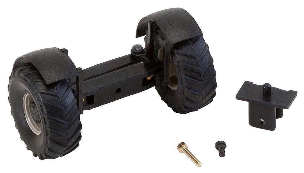 Faller 163013 Front Axle, Fully Assembled for Tractors (with Wheels) Model Kit, Various