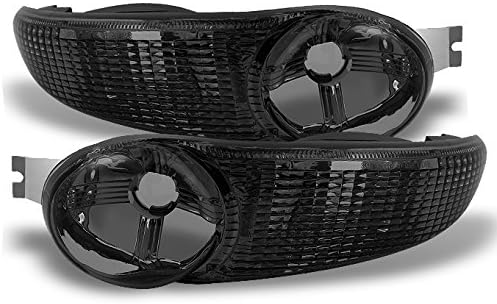 AKKON - For GMC Yukon Denali XL OE Replacement Black Bumper Signal Lights LH+RH Lamps