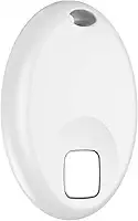 Rastreador Bluetooth GPS Localizador Pet Carro Mochila Mala Chaves Alcance Global Acelerometro Compativel com Buscar iPhone iPad Mac (AirTagRastreadorOval)