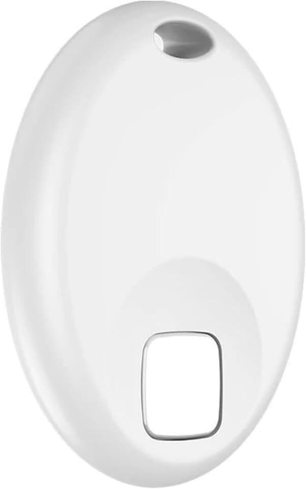 Rastreador Bluetooth GPS Localizador Pet Carro Mochila Mala Chaves Alcance Global Acelerometro Compativel com Buscar iPhone iPad Mac (AirTagRastreadorOval)