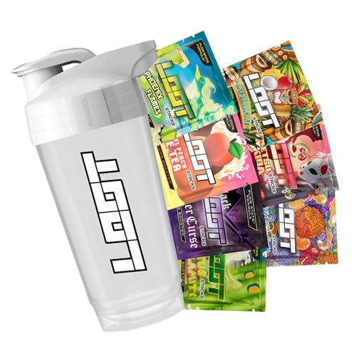 LOOT - Shaker mit 7 Game Booster Stacks | Energy Drink mit 200 mg Koffein & Taurin | Gaming Probier-Set für Konzentration, Ausdauer & Reaktionsfähigkeit