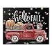 Fairylove 25×30 Diamond Painting Kit Black Board Series Bead Painting Kit Diamond Dotz Diamond Embroidery Kit, Hello Fall