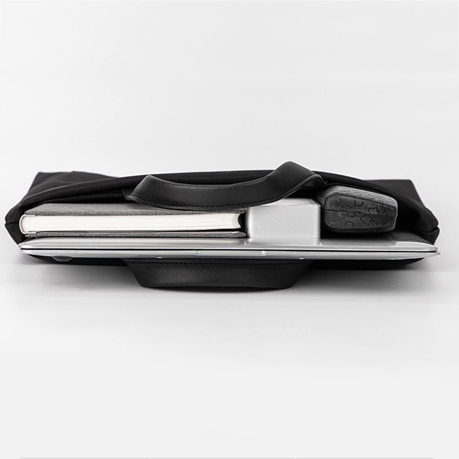 Ordenador Portátiles Funda Maletín Business Professional Documento Bolso Bolsa de Negocio Poliéster Portátil Bolso Portátil Bolso Portátil Negro Funda Portatil Bolsa Multifuncional