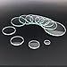 1PC Round Flat Glass Lens for Flashlight, Headlamp & Bike Light - 20-75mm Diameter, 1.3-2.5mm Thickness(22mm x 2mm)