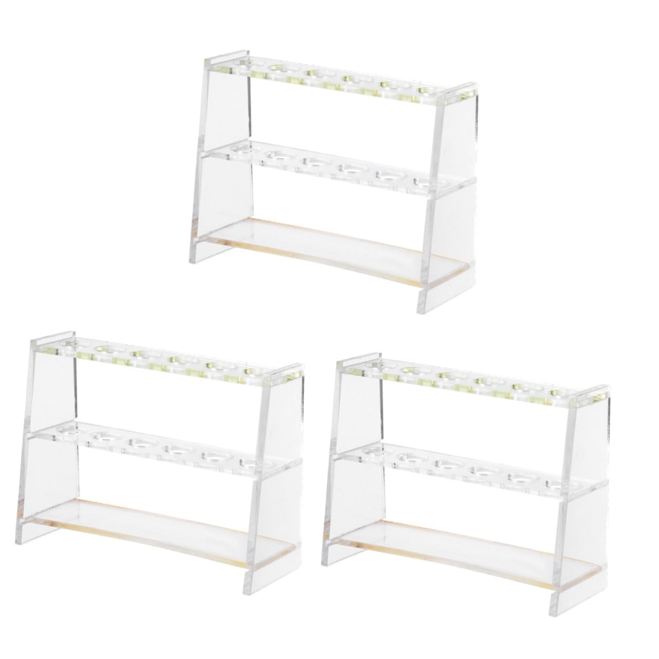 Healvian 3sets Per Provette Per Laboratori Scolastici Rimovibile e Stabile Per Organizzazione Provette