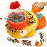 Interactive Dog Toys Food Puzzle Slow Feeder, Cat Treat Dispenser Toy Duck-Shaped Enrichment Toy for Small Medium Dogs and Cats, IQ Training and Exercise Small Animal Bowls