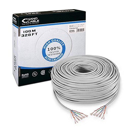 Cable De Red UTP Cat-6 De 305 Metros Ulink 23 AWG 4x2x0.52mm CCA PVC I