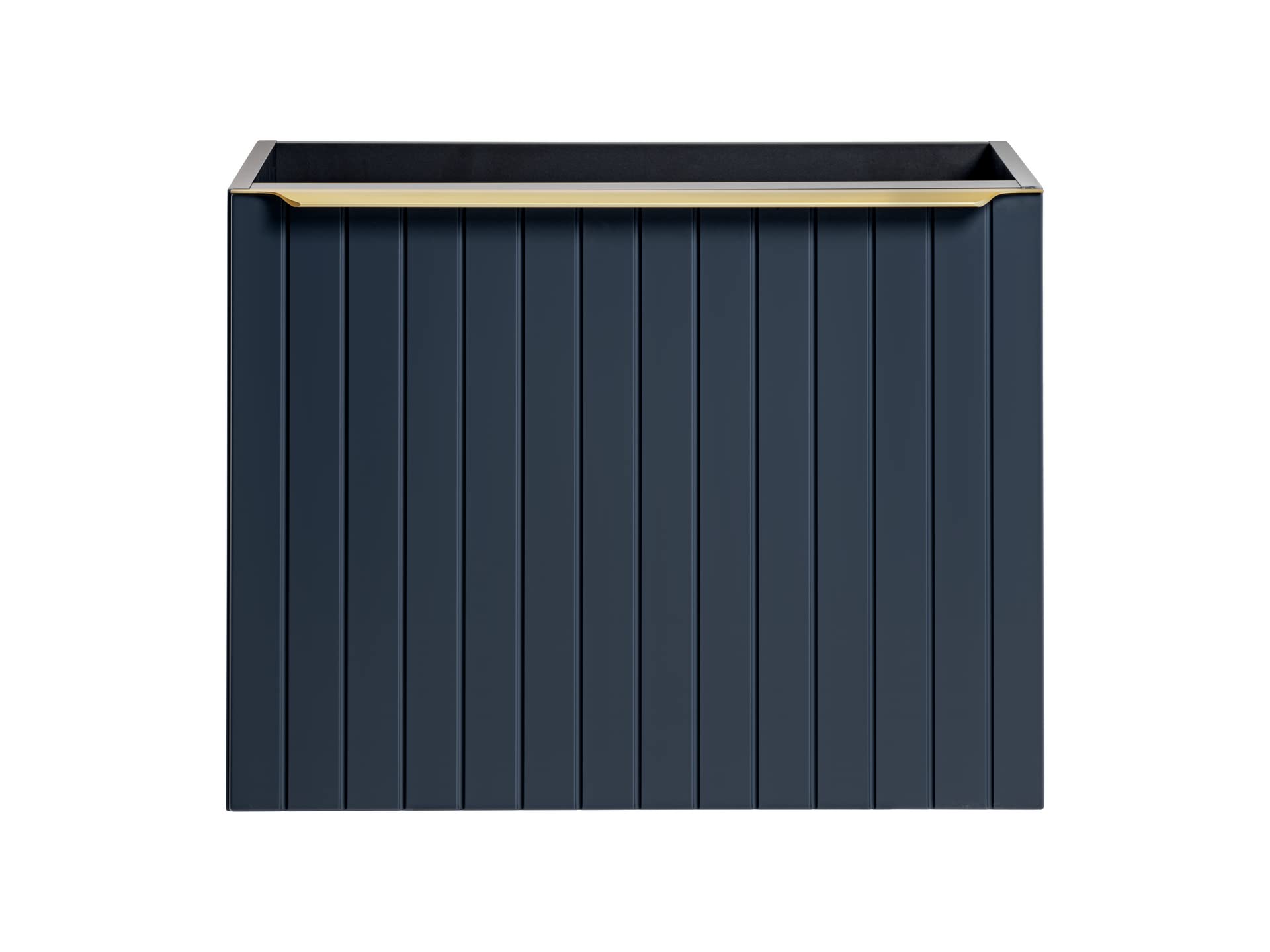 PIASKI Santa FE Deep Blue 80 cm szafka pod umywalkę z blatem, granatowa wisząca szafka pod umywalkę (tylko meble)