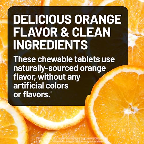Image of NatureWise Extra Strength Vitamin C Chewable 1000mg for Adults - Natural Orange Flavor - Immune System & Antioxidant Support - Non-GMO, Vegan & Sugar Free - 90 Chewable Tablets[45-Day Supply]