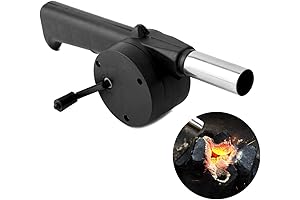 PLIAVAON Fire Fan Blower, Speedy-Ignite, Fuel-Saving BBQ Blower for Charcoal Grilling