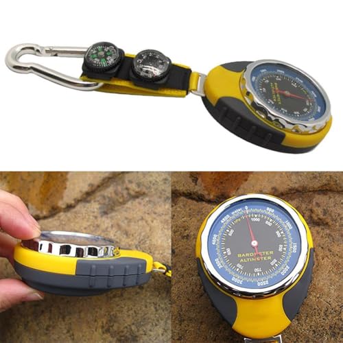 Outdoor Altimeter with Barometer and Thermometer for Effective Wilderness Navigation3