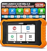 LAUNCH X431 Creader Elite 2.0 OBD2 Kenmerkend Apparaat voor VW/voor Skoda,Volledig Systeem Bidire...
