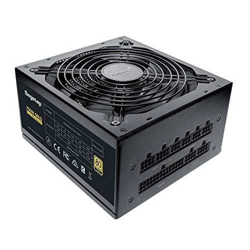 Segotep 750W Fully Modular ATX Black Power Supply 80 Plus Gold