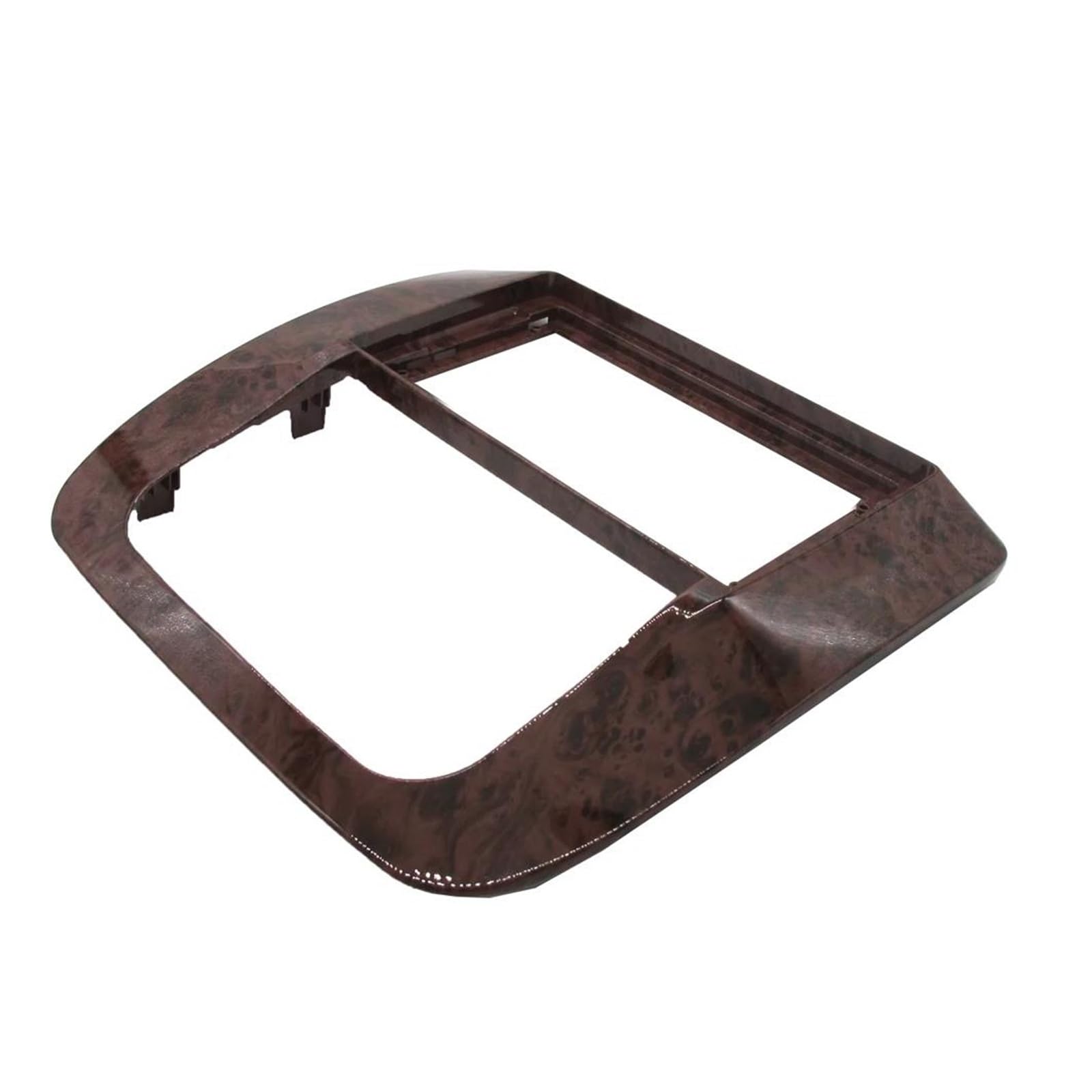 Marco Radio para Coche Marco Adaptador Radio Coche 9 Pulgadas para GMC para Yukon 2007-2012 Panel Embellecedor Montaje Unidad Principal Estéreo 2DIN(Wooden Frame)