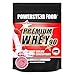 Produktbild Powerstar PREMIUM WHEY 90 | 90% Protein i.Tr. | Whey-Protein-Pulver 850 g | Made in Germany | 60% CFM Whey Isolat & 40% CFM Konzentrat| Eiweiß-Pulver mit nur 1% Kohlenhydrate | Strawberry
