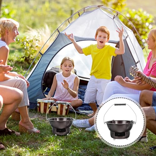 Poêle à barbecue compact léger pour cuisiner sans encombrement - 3