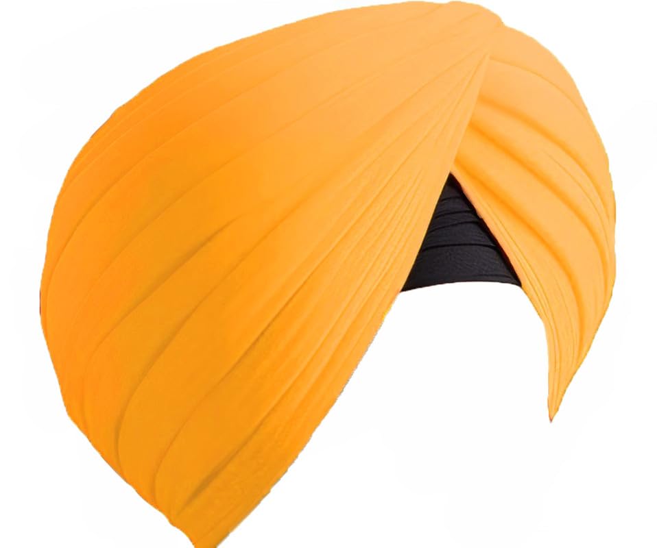 PUNJABI TURBAN 100% COTTON LIGHT FULL VOILE | TRADITIONAL TIE & W...