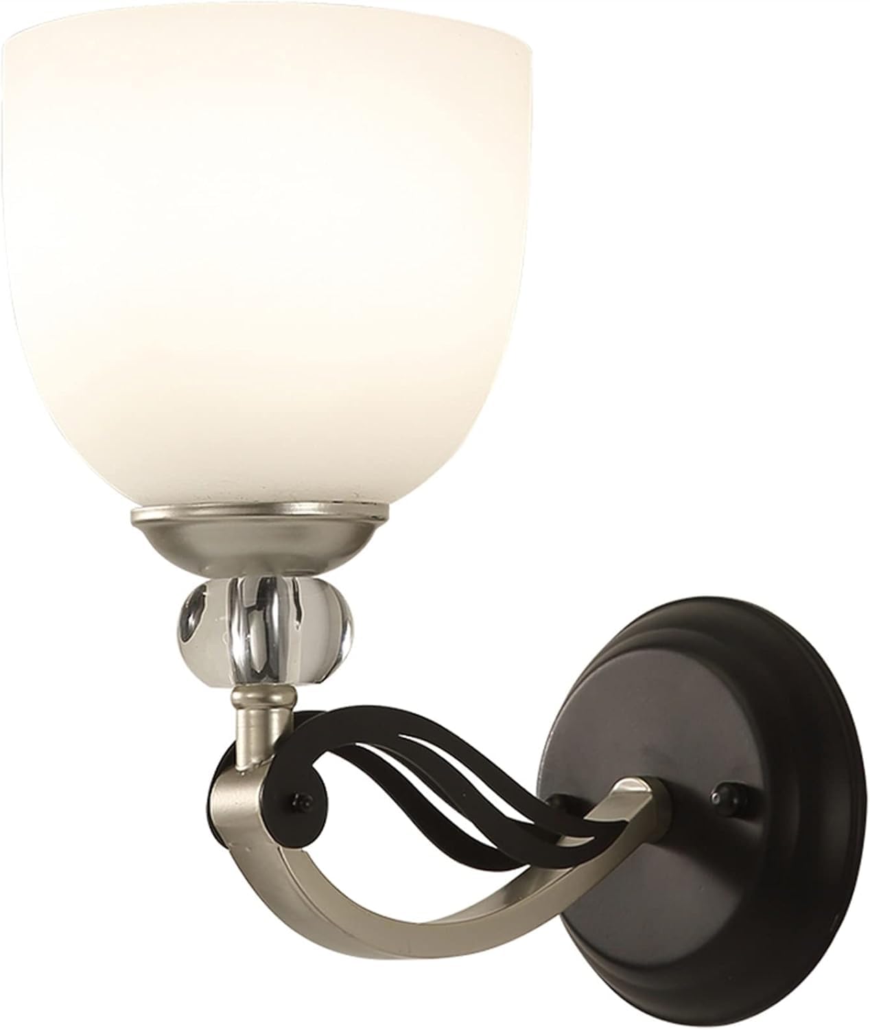 VDOQTLJT Modern Simple E27 Wall Lamps Bedside Lamp Bedroom Living Room Walkway Staircase Iron Belt Lights Wrought LED Sconce lamp