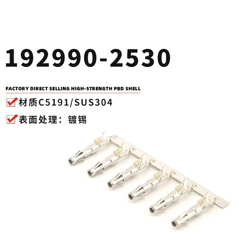 Wiring Connecting Terminals - 100PCS ITT 192990-2530 1.5mm 16-20AWG TIN Crimp 132000-002 - (Style: A, Color: 132000-002)
