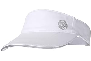 White Visor Hat for Women - Stay Protected and Stylish in the Sun