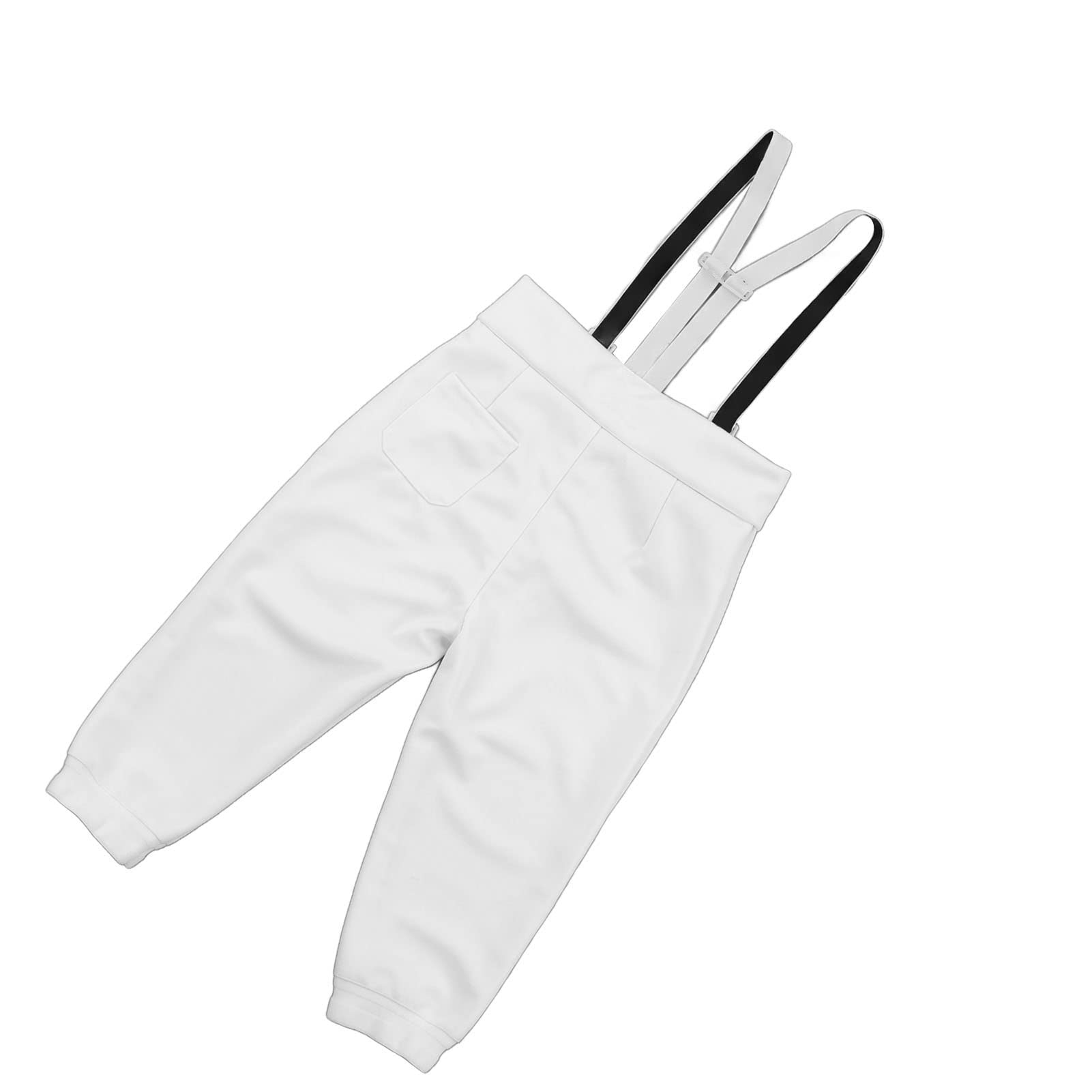 KAKAKE Fencing Pants, Stretchy Fine Stitching 350N Split Strap Fencing Training Pants for Sports(46 Size 160‑165cm 50kg)
