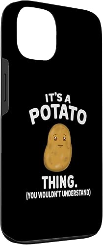 Vista 15 de Funda para iPhone 11 Kawaii Potato It's A Potato Thing Funny Potatoes