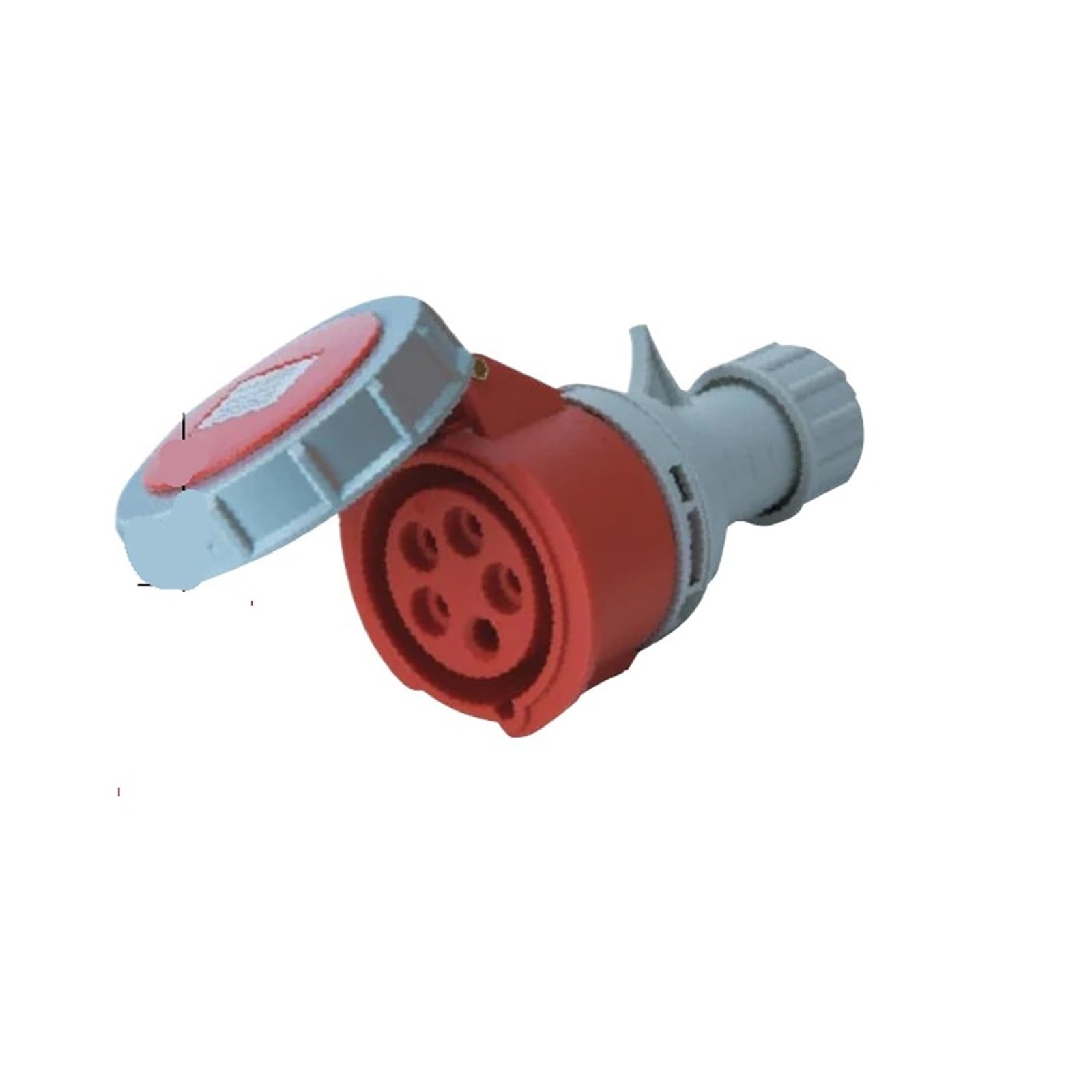 IVEKYKIBC Waterproof Industrial Plug Connector 3-core 4-core 5-core 16A/32A Aviation Socket 1-Piece IP67(XM-2152)