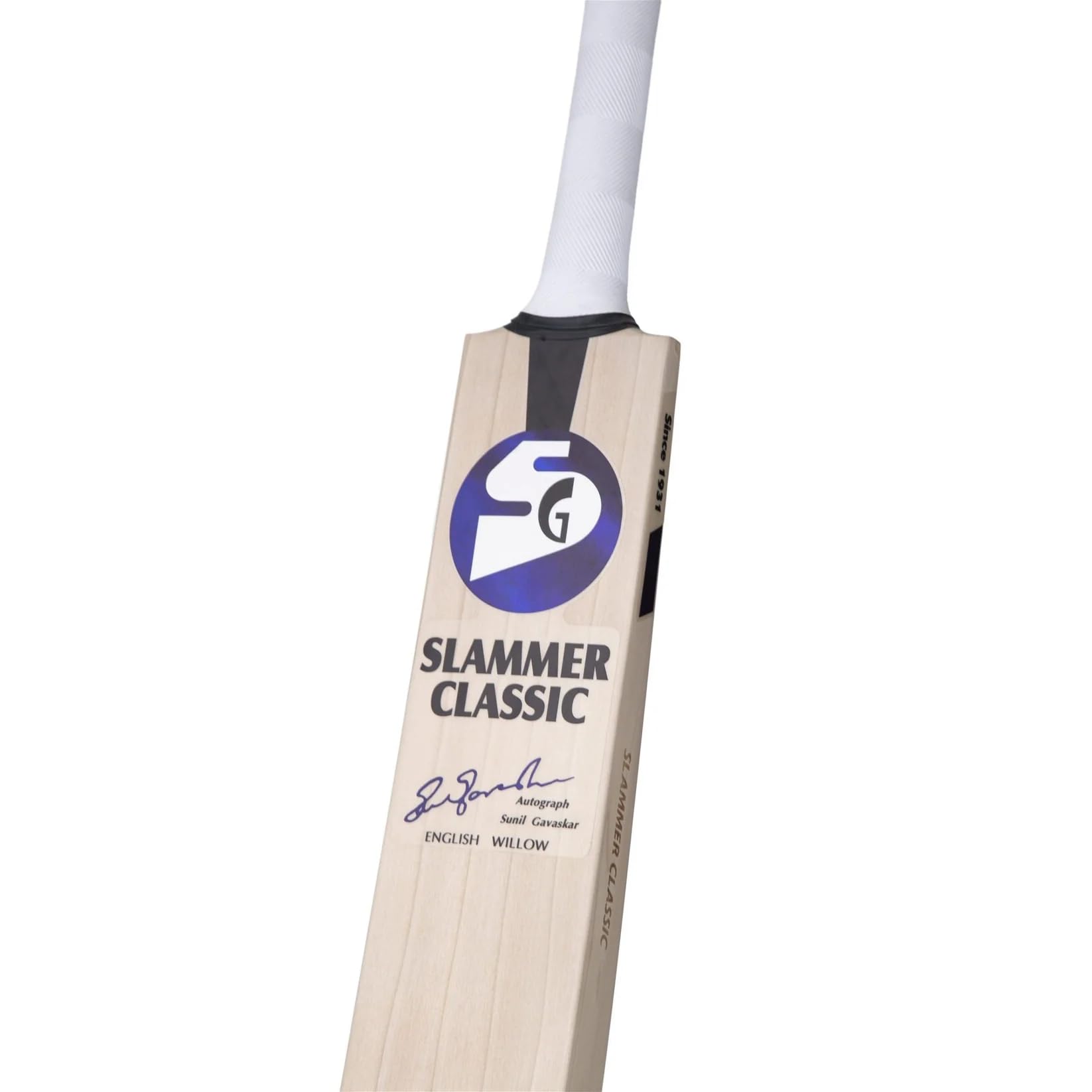 SG English Willow Slammer Cricketschläger mit kurzem Griff