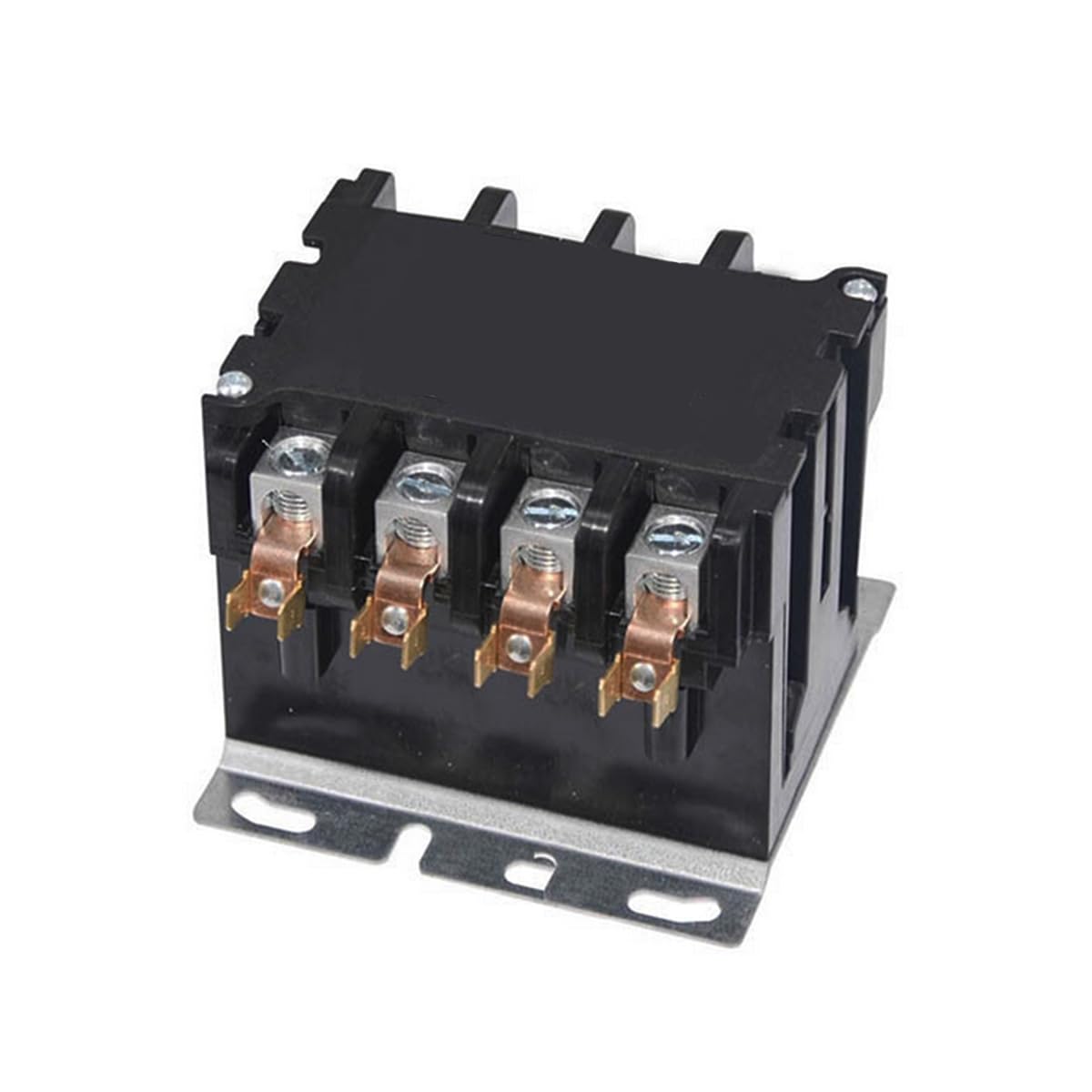 ATO 4 Pole HVAC Motor Contactor Definite Purpose Contactor Replacement Relays Heat Pump Air Conditioner Refrigeration Systems 25A 110V/120V Coil Contactor