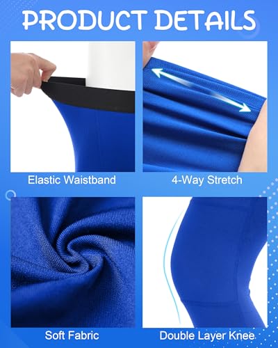 Boys Compression Leggings, Youth Athletic Basketball Base Layer Pants, Kids Quick Dry Tights for Sports Football3