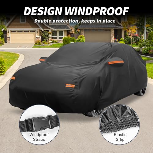 Image of X AUTOHAUX Outdoor Waterproof Sun Rain Snow Hail Protection for Kia Forte