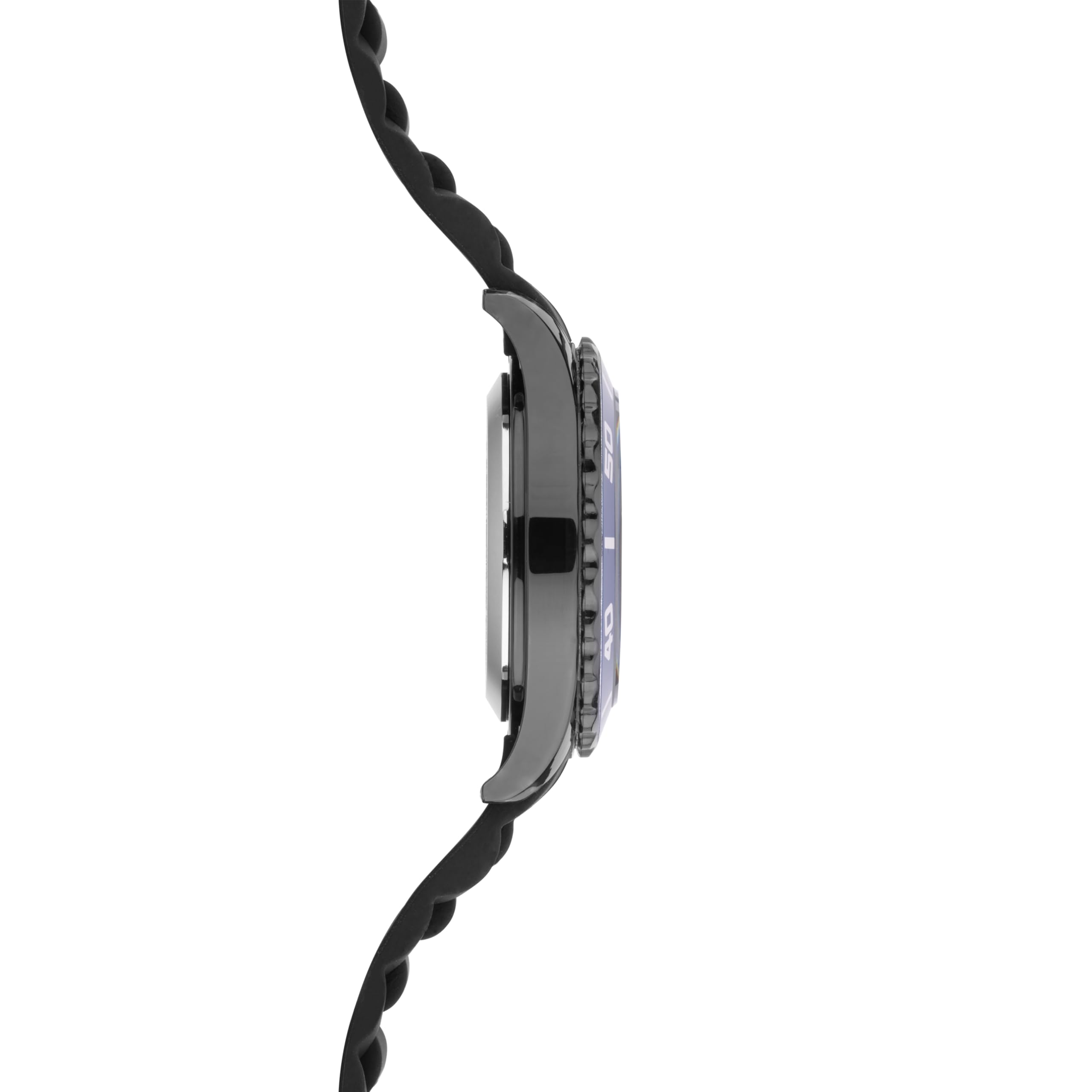 Sekonda Herren-Armbanduhr mit schwarzem Zifferblatt, Analog-Anzeige und schwarzem Armband