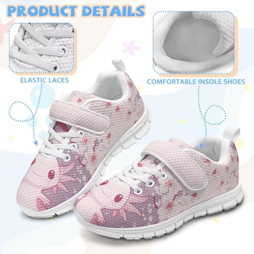 Yzaoxia Little/Big Kids Tennis Shoes Boys Girls Sport Walking Shoes4