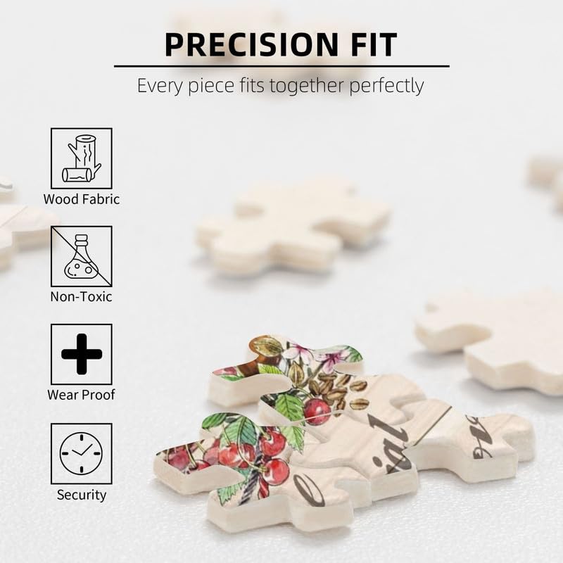 Puzzle 1000 Pieces Wooden Puzzle Honey bee Knowledge Society Life homeing for Adults and Development Toys Funny Game Best Gift Preschool Toys - Image 5