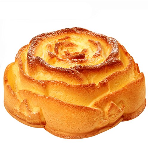 1 Stück Valentinstag Silikon Backformen Ø 24cm, FantasyDay Antihaftbeschichtet Silikon Kuchenform Muffinbackformen Brotbackform für Muffin Kuchen Pudding Torte - Hochwertige Silikonbackform Kastenform