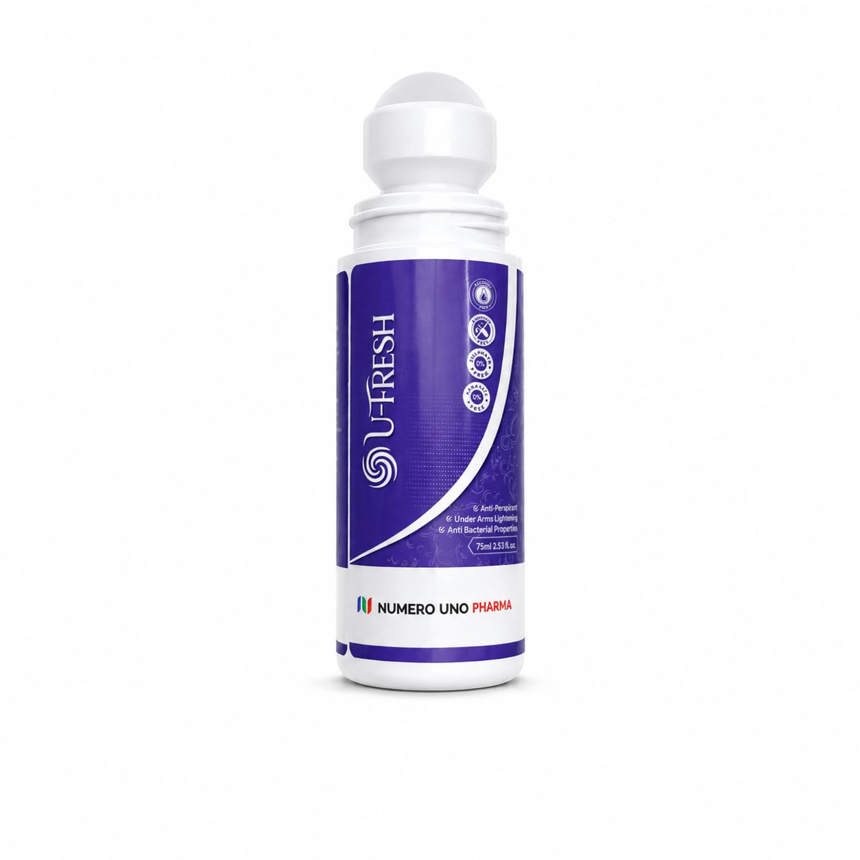 Numero Uno Pharma U Fresh Deo Roll On with Multifruit AHA, Mulberry Ext, Licorice Ext, Niacinamide, Aquaxyl | Underarm Lightener | Moisturizer | Deodorant | Antiperpirant (1, 75 Ml)-image-38