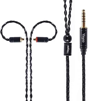 4N純銀撚り線＋6N純銀撚り線 八芯 MMCXケーブル Amazon | (YYX 4822) MMCX4.4mmりケープル アップグレード