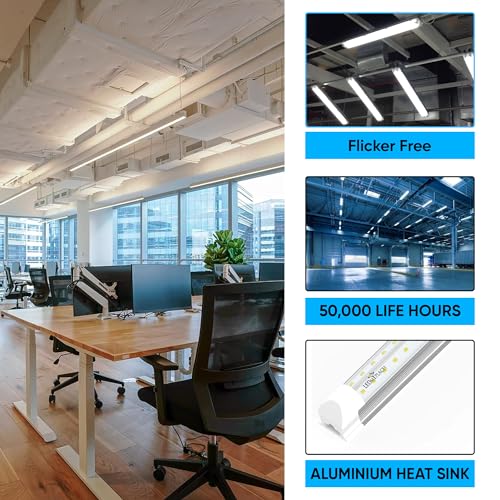 Ledmyplace WEN-4FT-INT-22W-6500K-C.1PK Ledmyplace 22W T8 4Ft V Shape Integrated Led Tube Light thumb #5