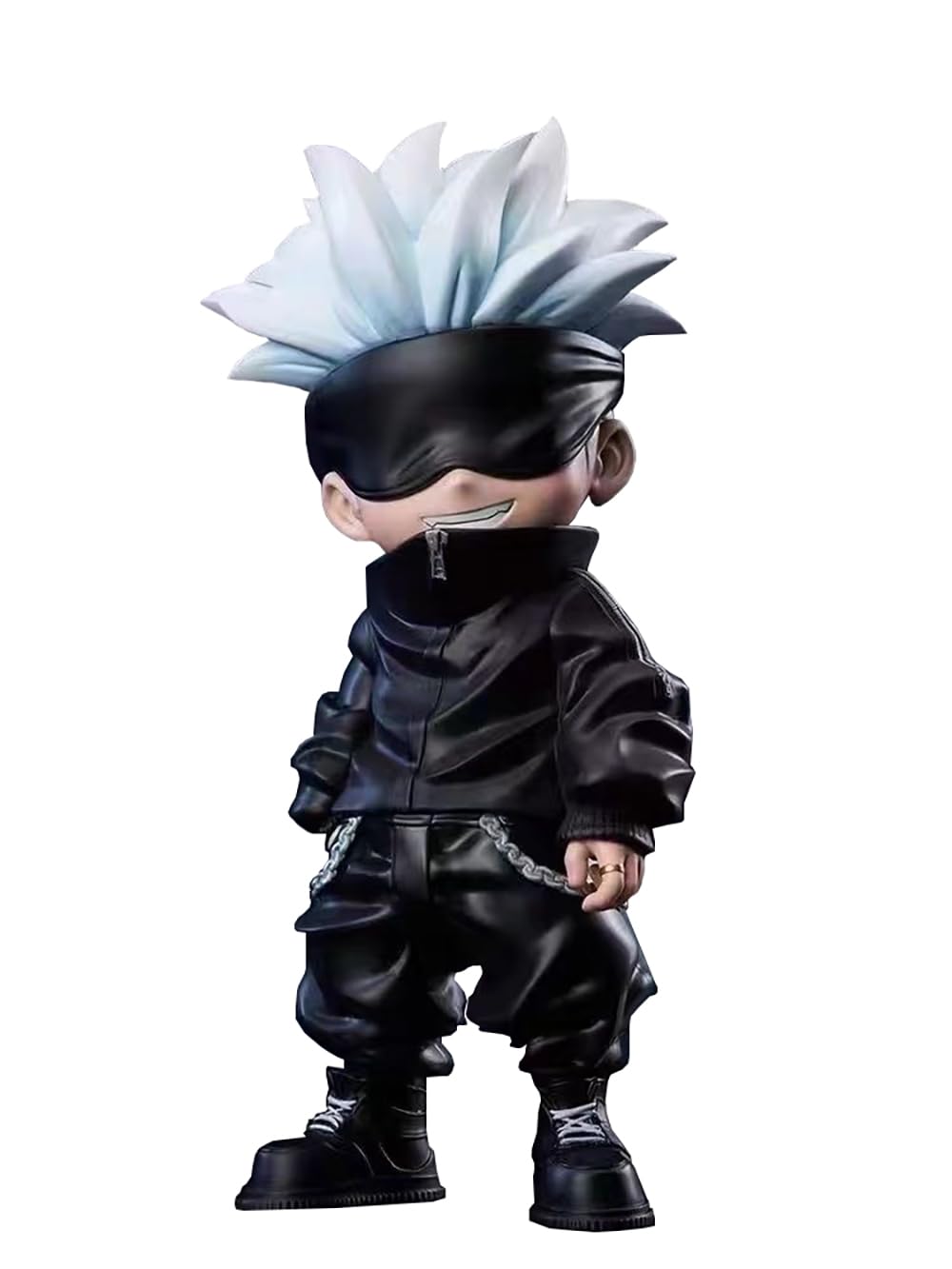 XESAGSNV Jujutsu Kaisen Premium Edition Satoru Gojo, Itadori Yuji Anime Surrounding Twisted Egg Car Doll Decoration Satoru Gojo