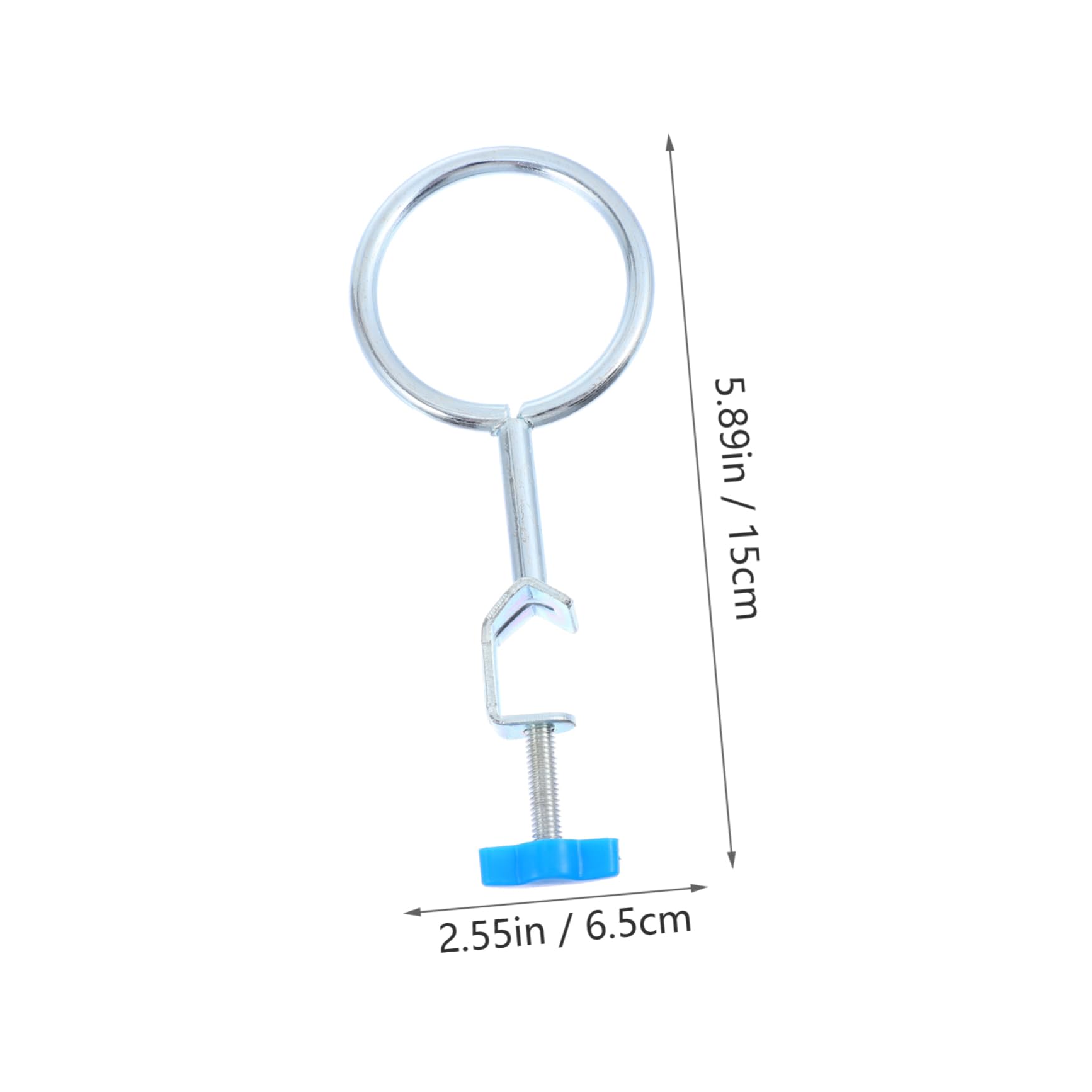 CIYODO Clamp for Laboratory Beakers Sturdy Metal Ring Clamp Ideal Random Color