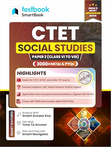 CTET & State TET : Paper 2 Social Science - Best 3000+ Questions