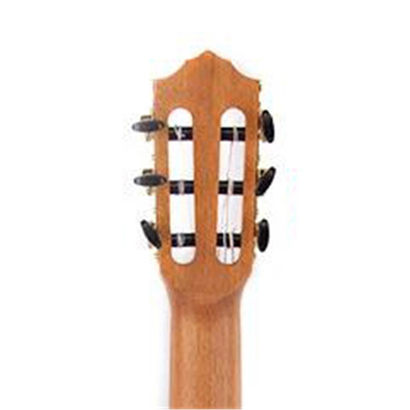 Ukulele 28 "Tutto In Mogano Mini Matte Chitarra Acustica Baritona Elettrica 6 Corde Ukulele Pickup Installati Da Viaggio(B)