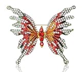Mrkeung Spille e fermagli gioiello da donna Brooch Pins Clips Abbigliamento Gioielli Cristallo Accessorio per le donne-965