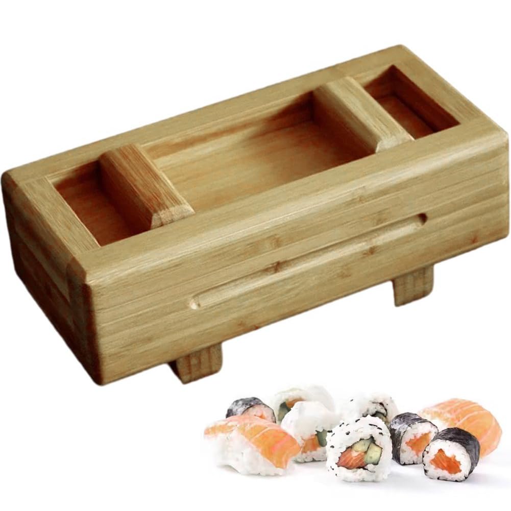 Boîte de moule à riz portable en bambou pour chef débutant passionné