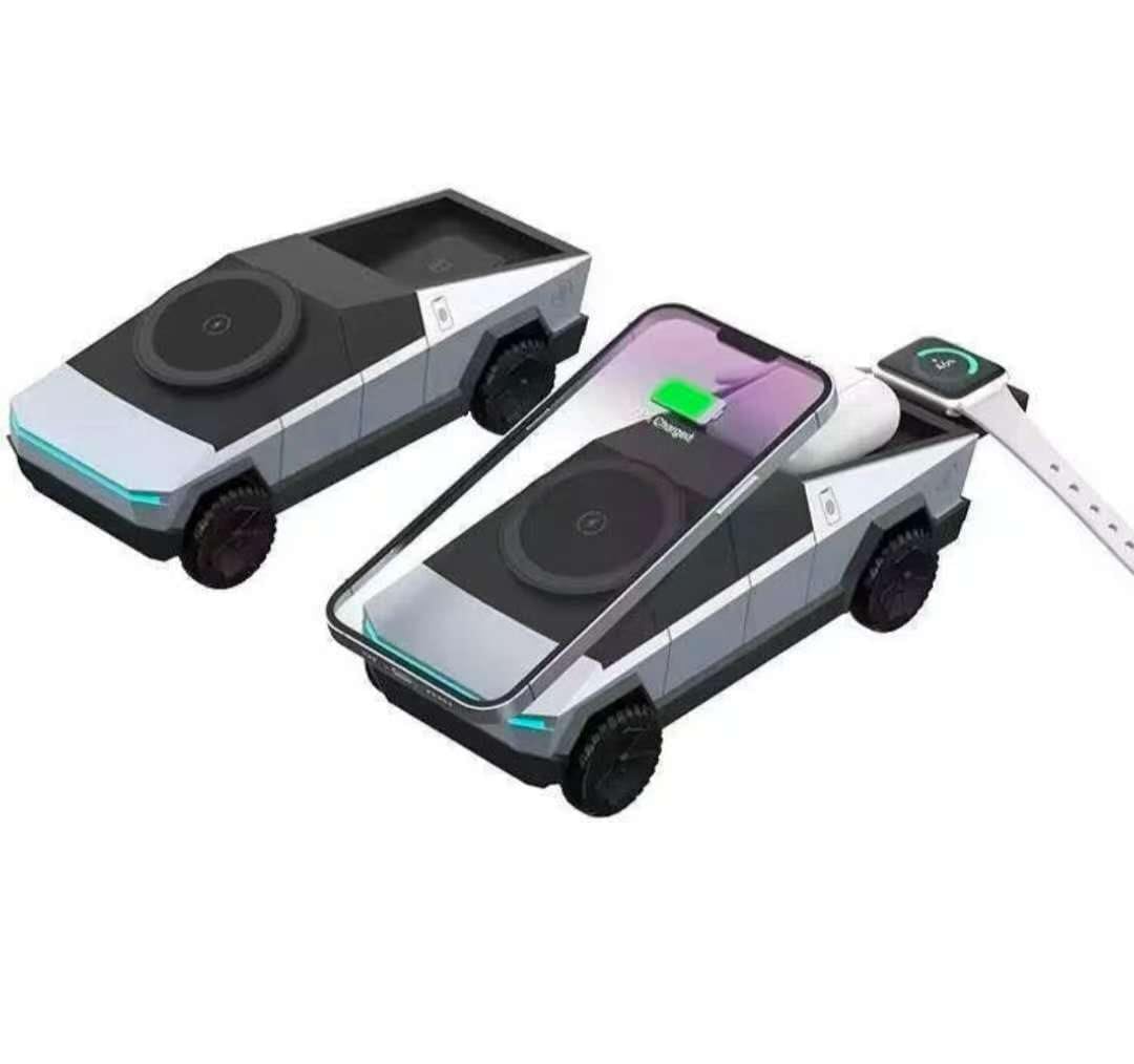 Station de Charge sans Fil Multifonction 3 en 1 modele T3